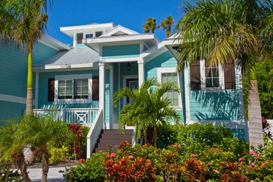 Exterior photo of a Florida home